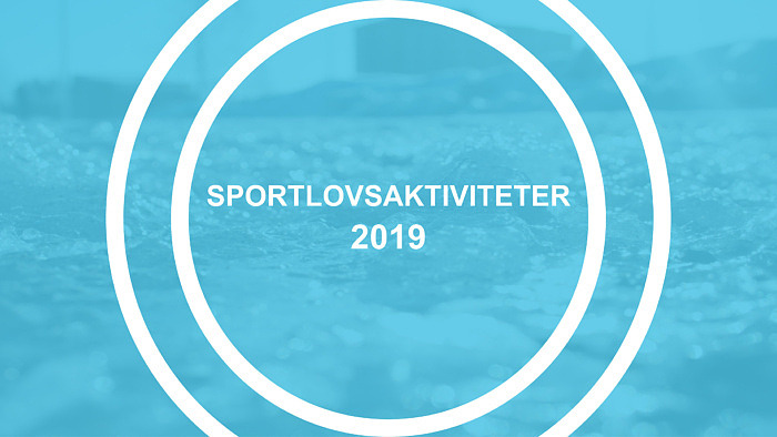 Sportlovsaktiviteter 2019