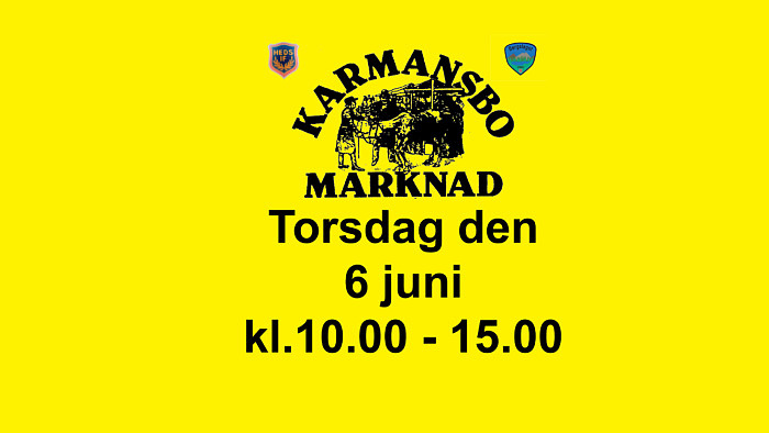 6 juni, Karmansbo Marknad