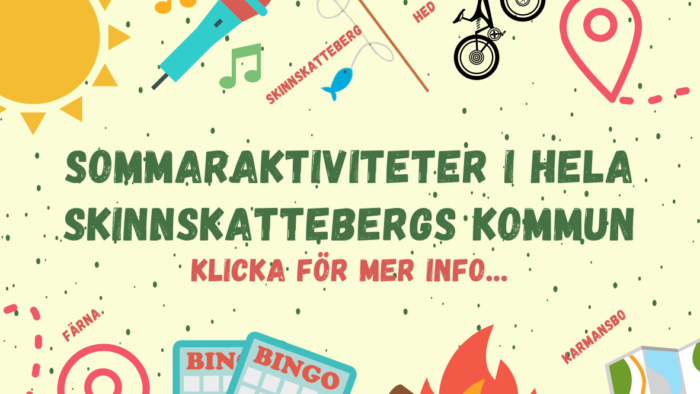 2022 Sommaraktiviteter – Skinnskattebergs kommun!
