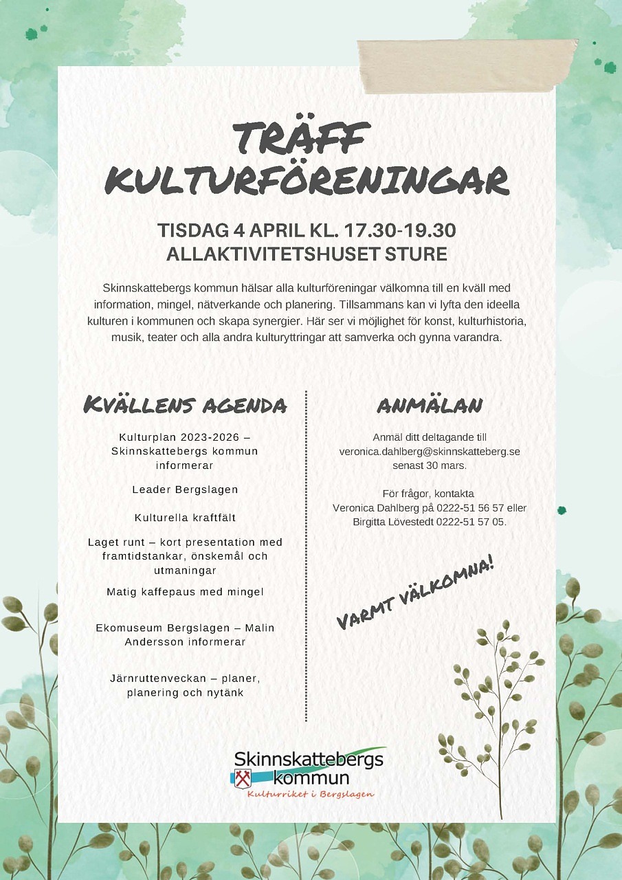 Träff Kulturföreningar