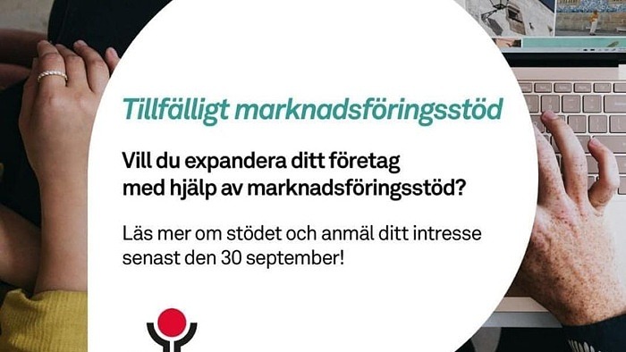 Sök Region Västmanlands tillfälliga marknadsföringsstöd