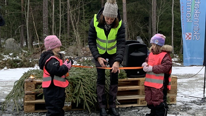 Återinvigning av Borntorpets spårcentral