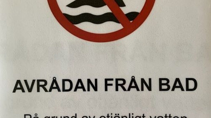 Sandviksbadet – avrådan att bada