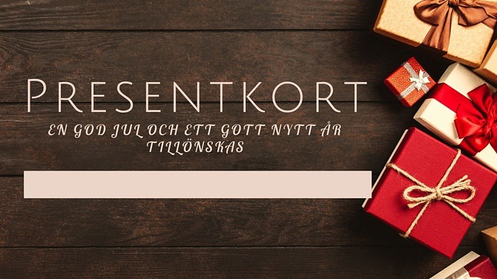 Företagare! Var med och ta emot kommunens presentkort 2024!