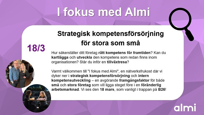 I fokus med Almi